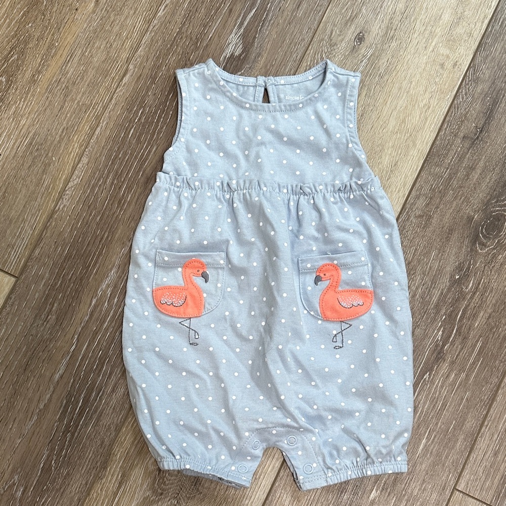 Simple Joys by Carter's Polka Dot Baby Romper